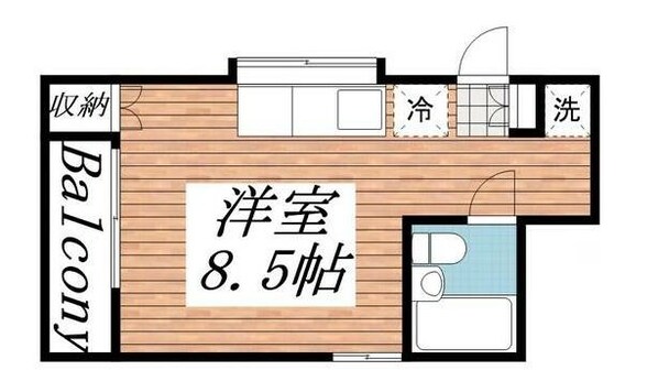 高円寺駅 徒歩12分 1階の物件間取画像